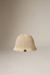 CROCHET HAT - CREAM